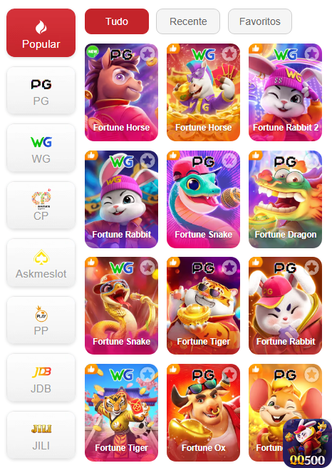 Experiência de Jogos qq500.com